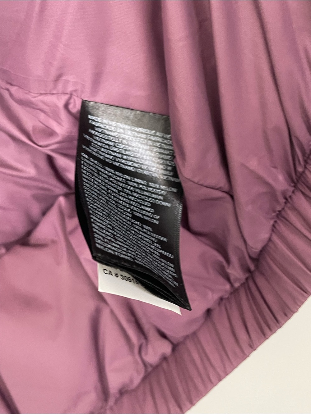The North Face Women's Hooded Puffer Jacket in Plum - Picture 9 of 10